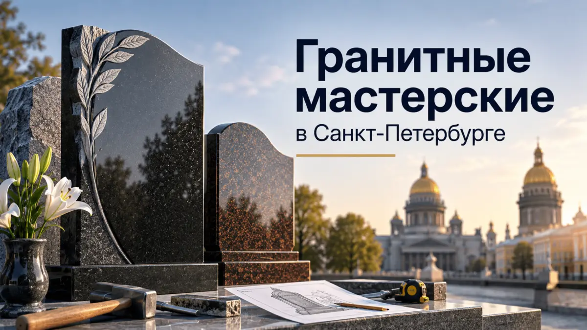 ТОП-10 гранитных мастерских в Санкт-Петербурге в июне 2026