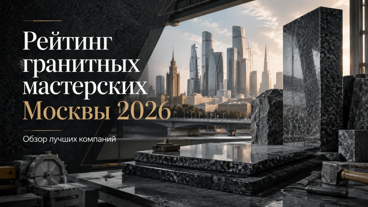 Рейтинг гранитных мастерских Москвы