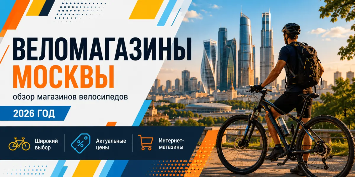 Веломагазины Москвы: обзор магазинов велосипедов — июнь 2026 года