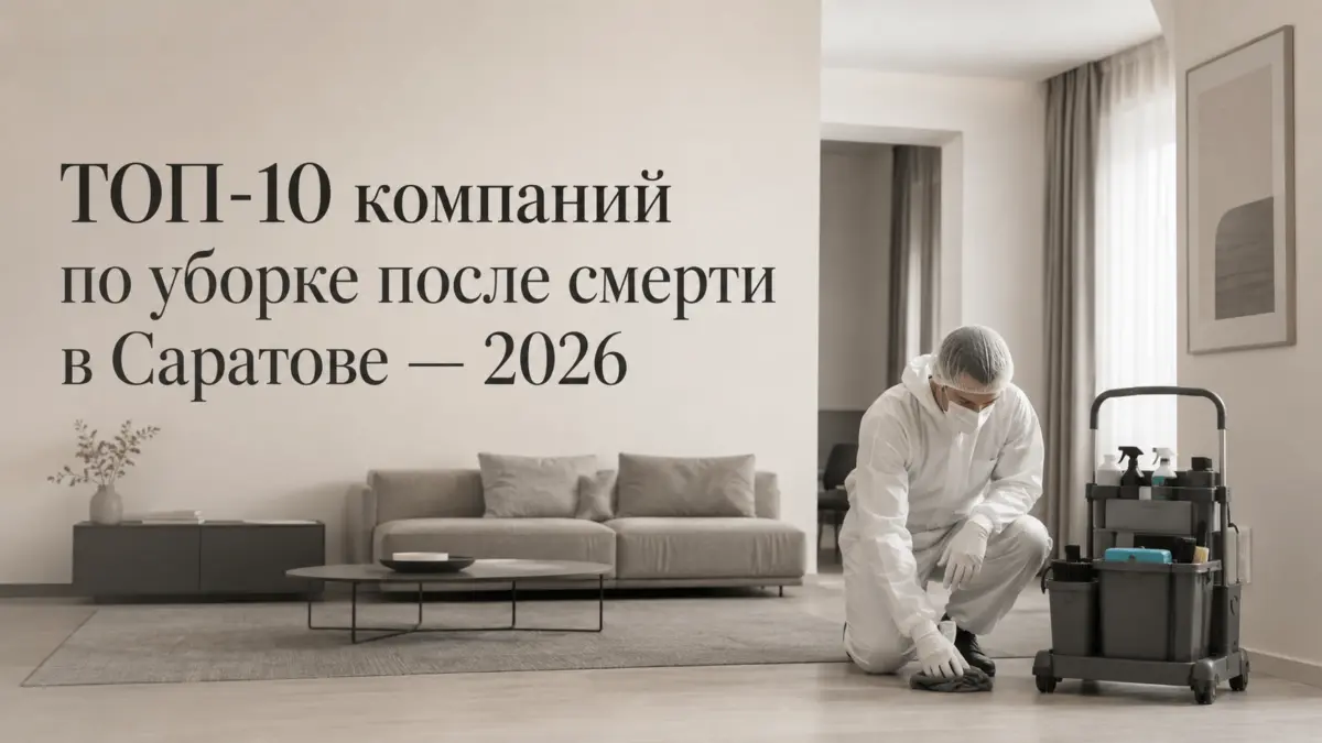 Уборка квартир после смерти