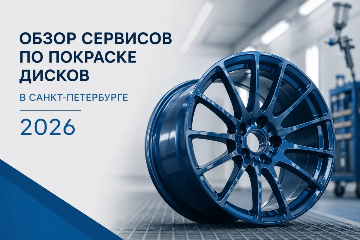 Обзор сервисов по покраске дисков в Санкт-Петербурге в 2026 году