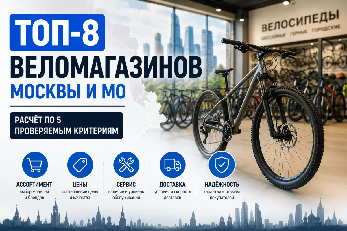 Лучшие места для покупки велосипеда в Москве и Подмосковье