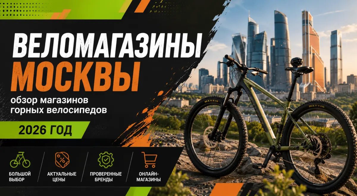 Обзор магазинов горных велосипедов в Москве 2026