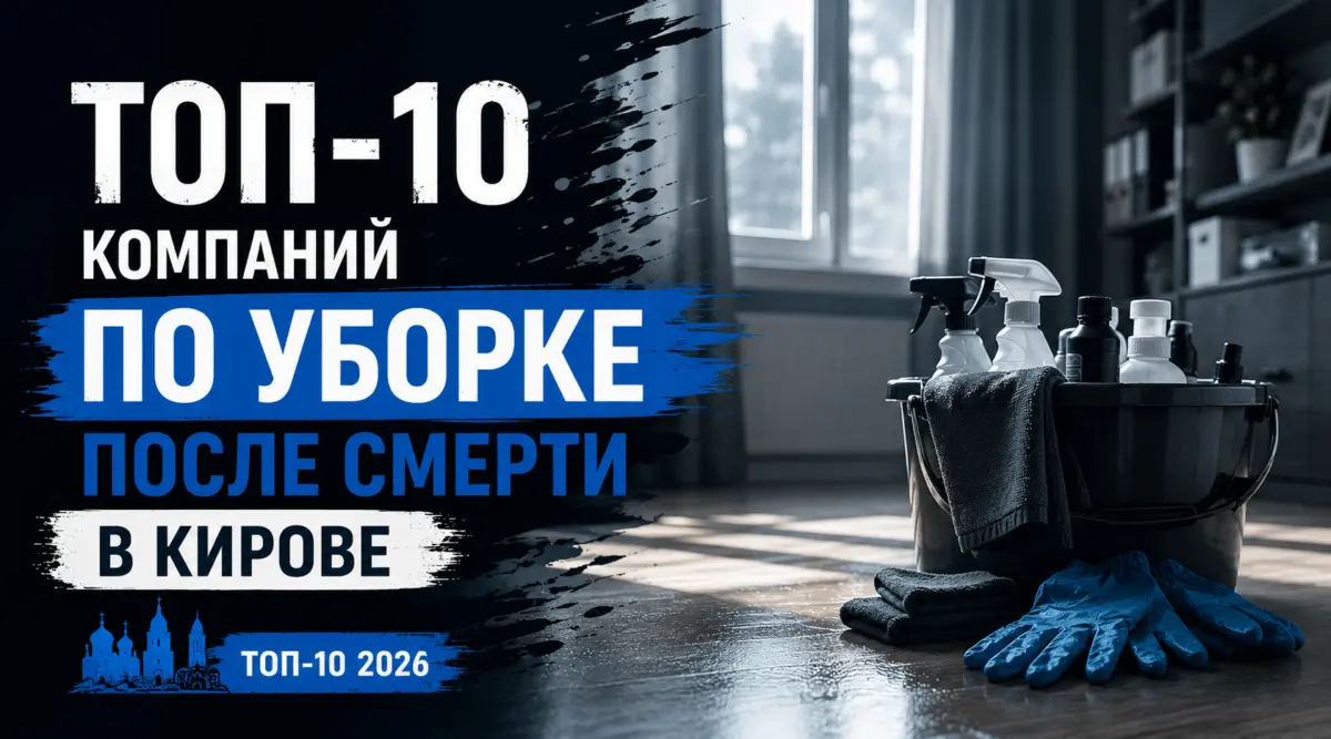 Лучшие компании по уборке после смерти