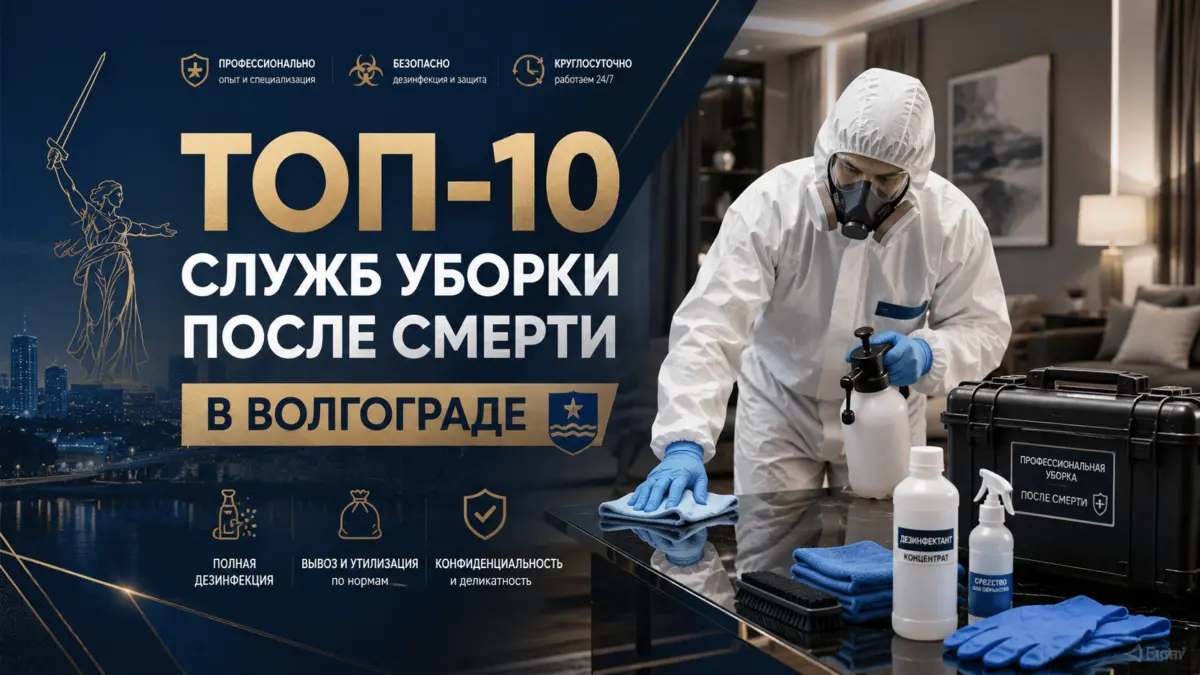 ТОП-10 служб уборки после смерти