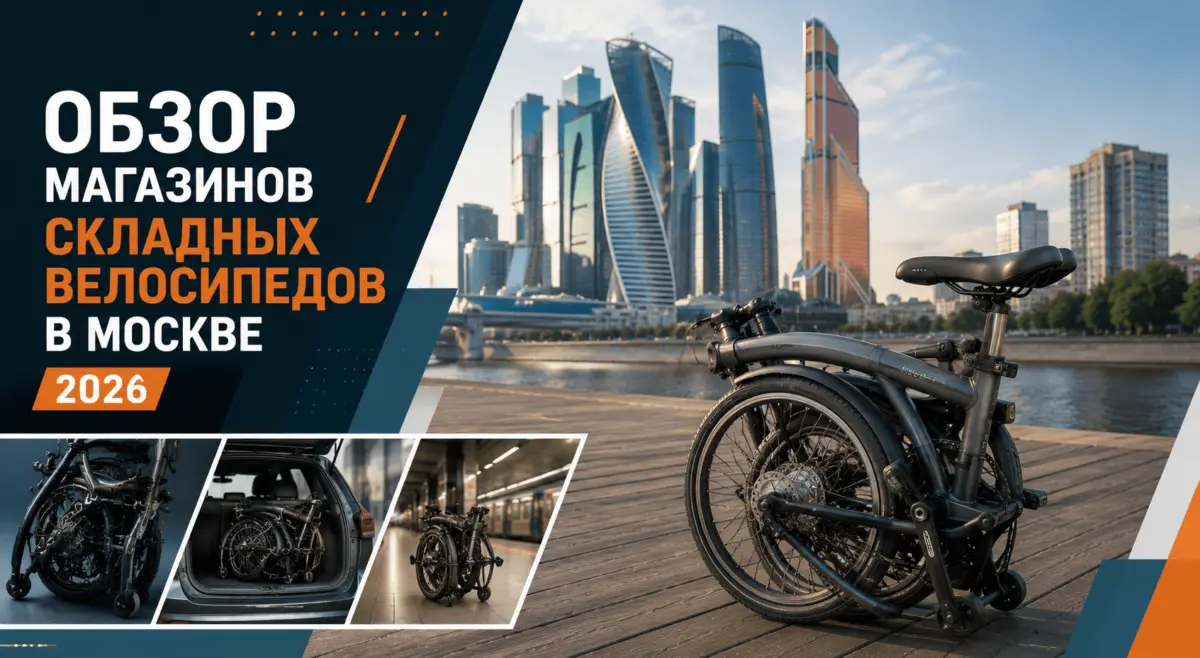 Обзор магазинов складных велосипедов в Москве 2026