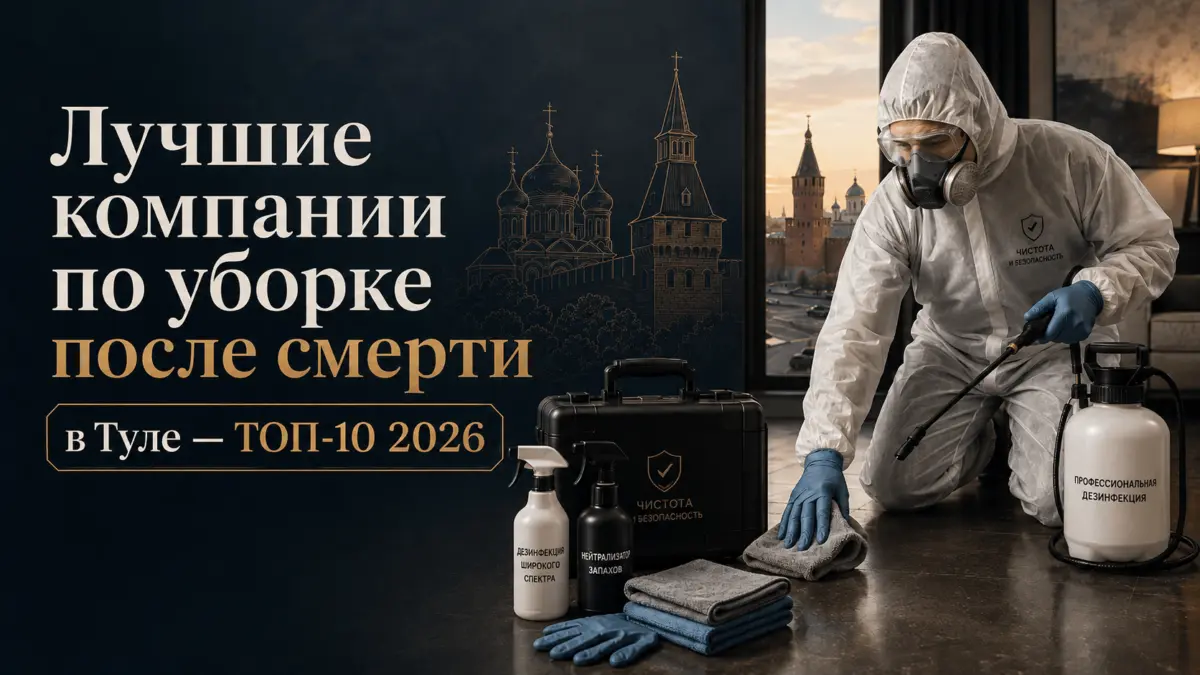ТОП-10 компаний по уборке после смерти
