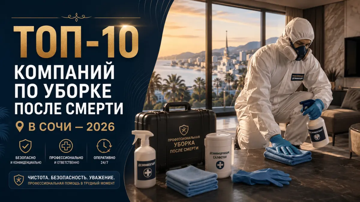 ТОП-10 компаний по уборке