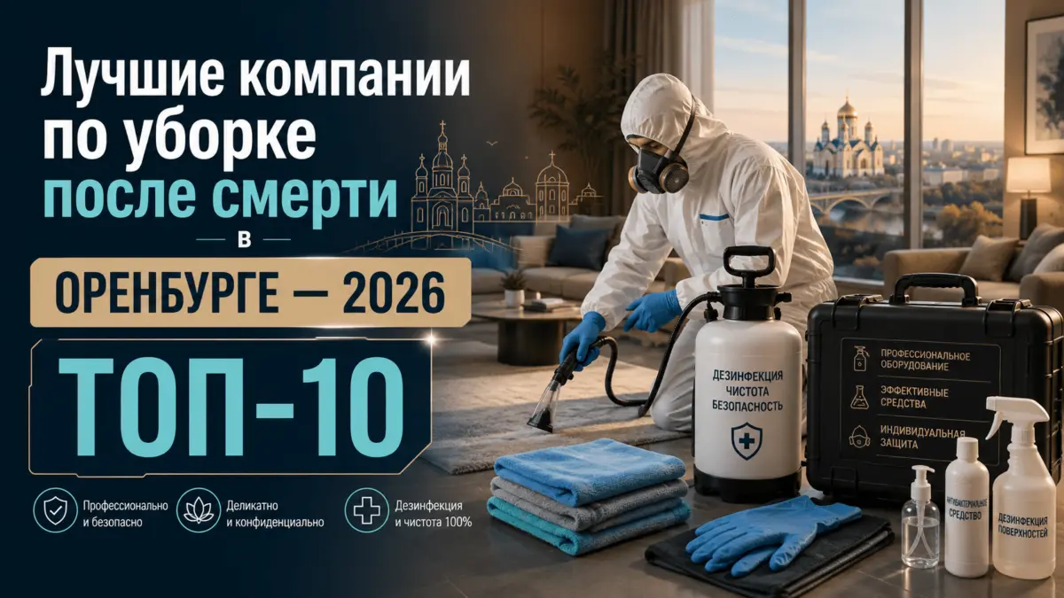 Лучшие компании по уборке после смерти