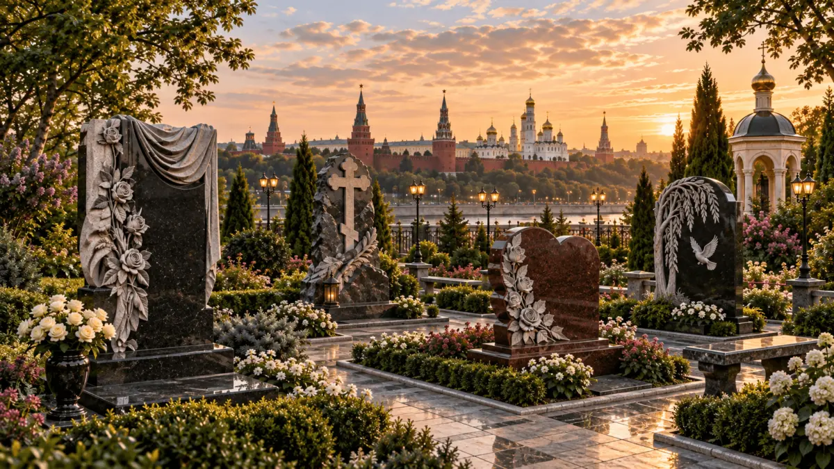 Резные памятники